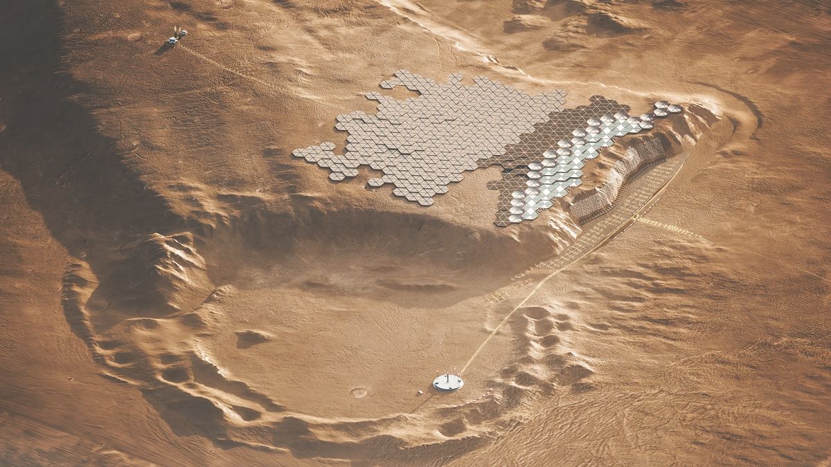 Architecture firm ABIBOO unveiled its vision for Nüwa, the first city on Mars