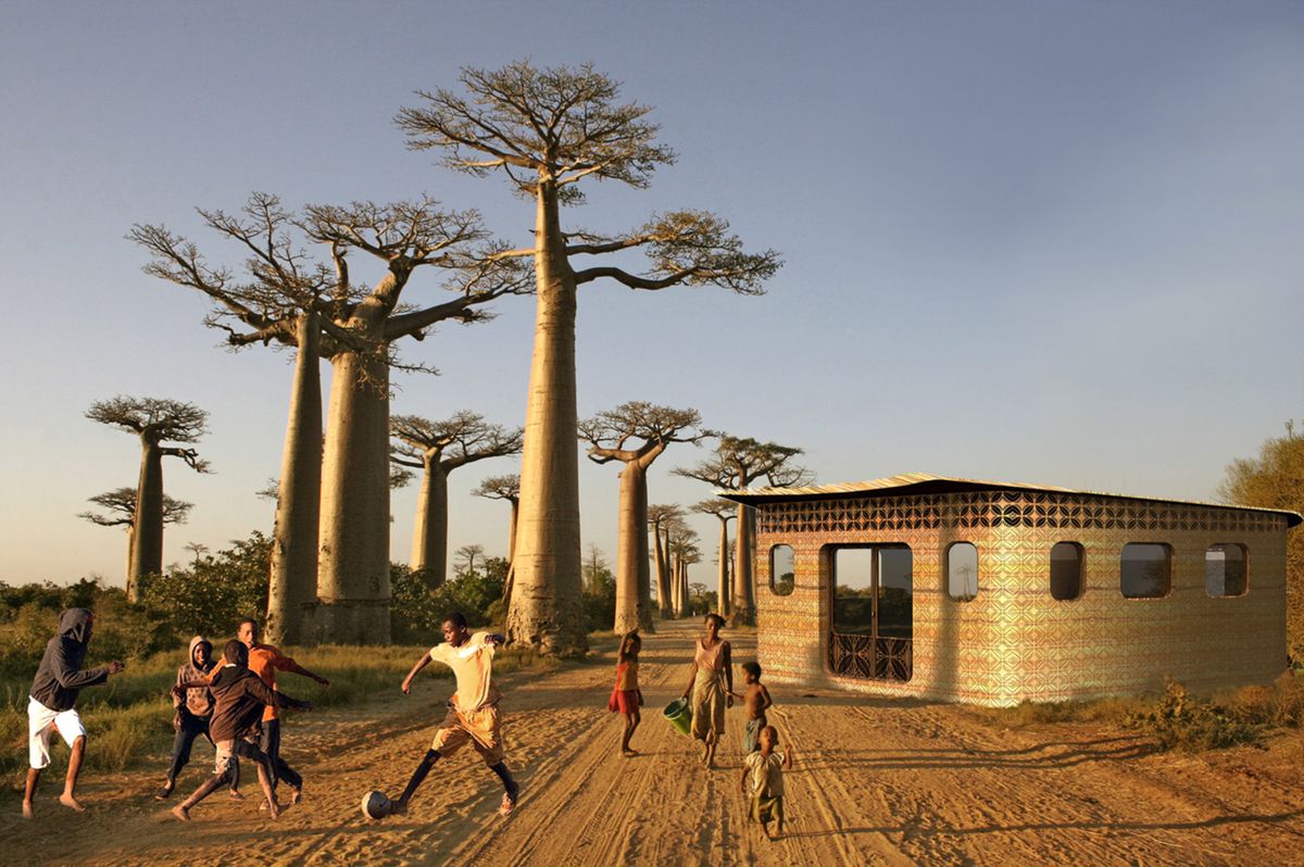 The world’s first 3D printed school will be built in Madagascar
