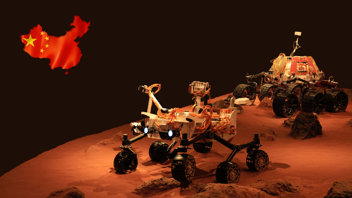 China has landed its first Mars rover on the Red Planet