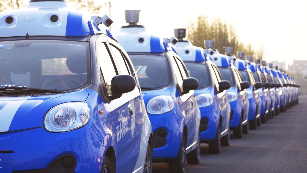 Chinese tech giant Baidu plans to build 1,000 driverless taxis within three years