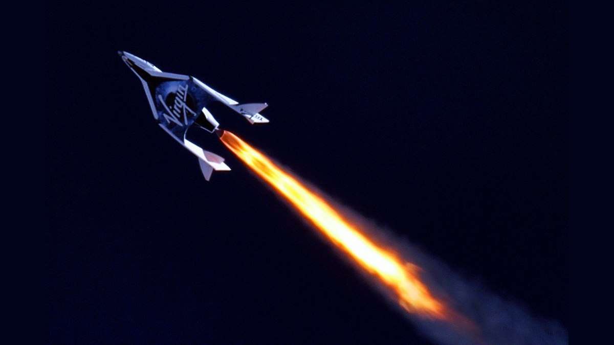 Virgin Galactic completes rocket-powered test flight to the edge of space