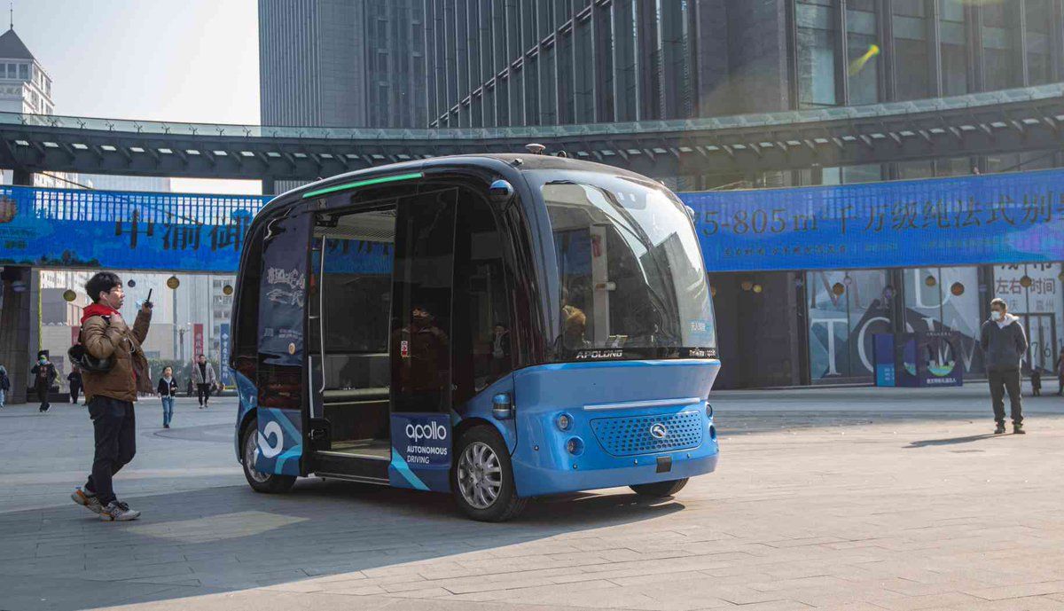 Baidu unveils Apolong II, its multi-purpose autonomous minibuses