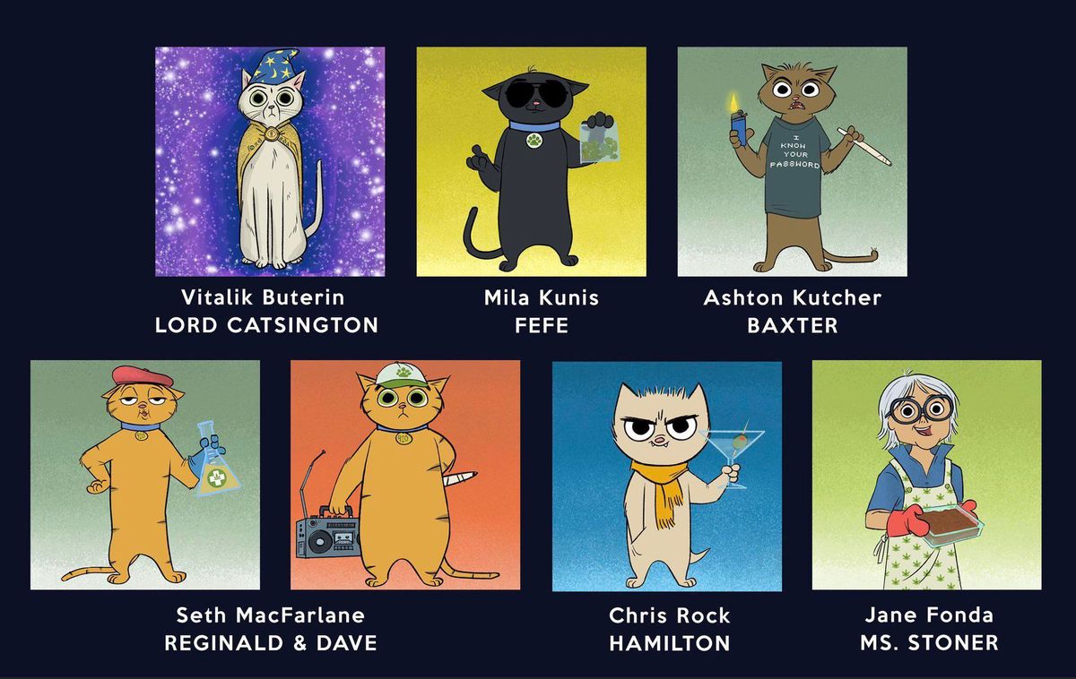 The ‘Stoner Cats’ NFTs were sold out in 40 minutes