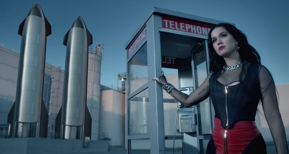 Katy Perry’s latest music video features SpaceX Starships