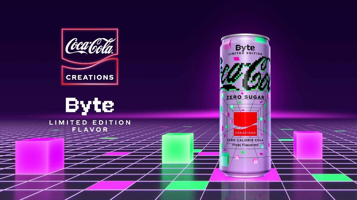 Coca-Cola’s new metaverse ‘pixel-flavored’ soda will soon be available for sale in the real world